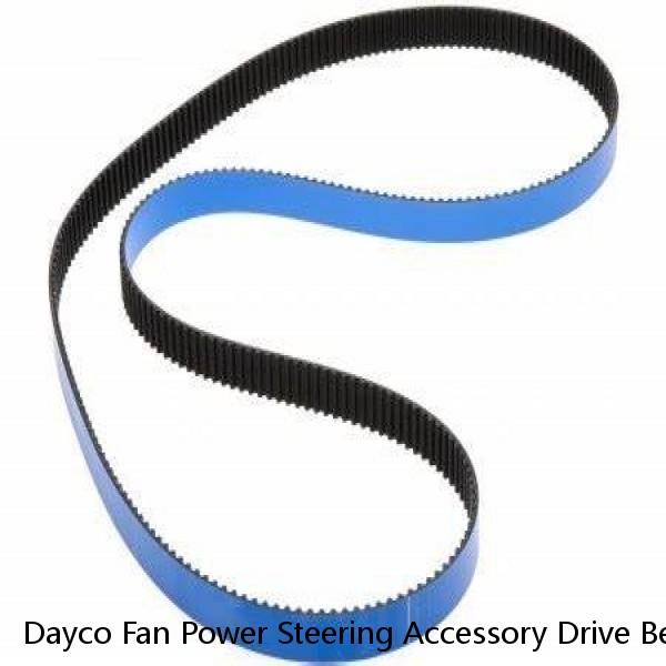 Dayco Fan Power Steering Accessory Drive Belt for 1987-1988 Chevrolet R30 cp