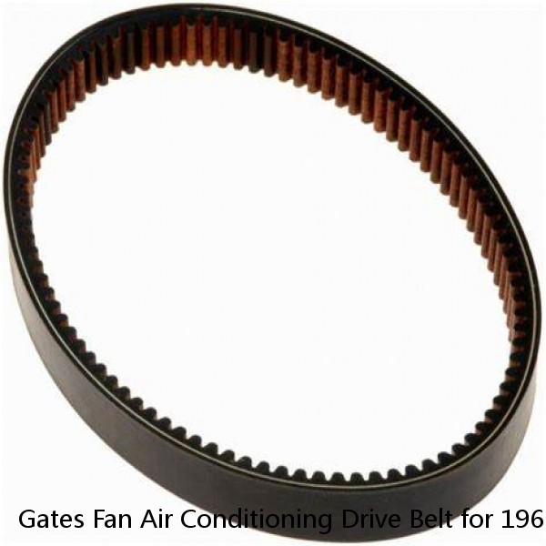 Gates Fan Air Conditioning Drive Belt for 1963-1976 Chevrolet Corvette 5.3L fw