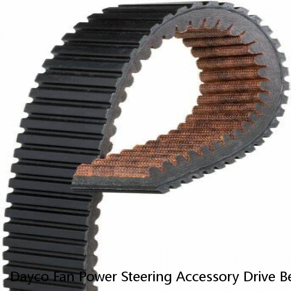 Dayco Fan Power Steering Accessory Drive Belt for 1986 Cadillac Fleetwood pg
